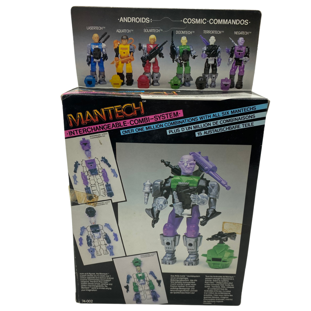 Vintage Remco 1984 Mantech Negatech complete, boxed & with insert 750