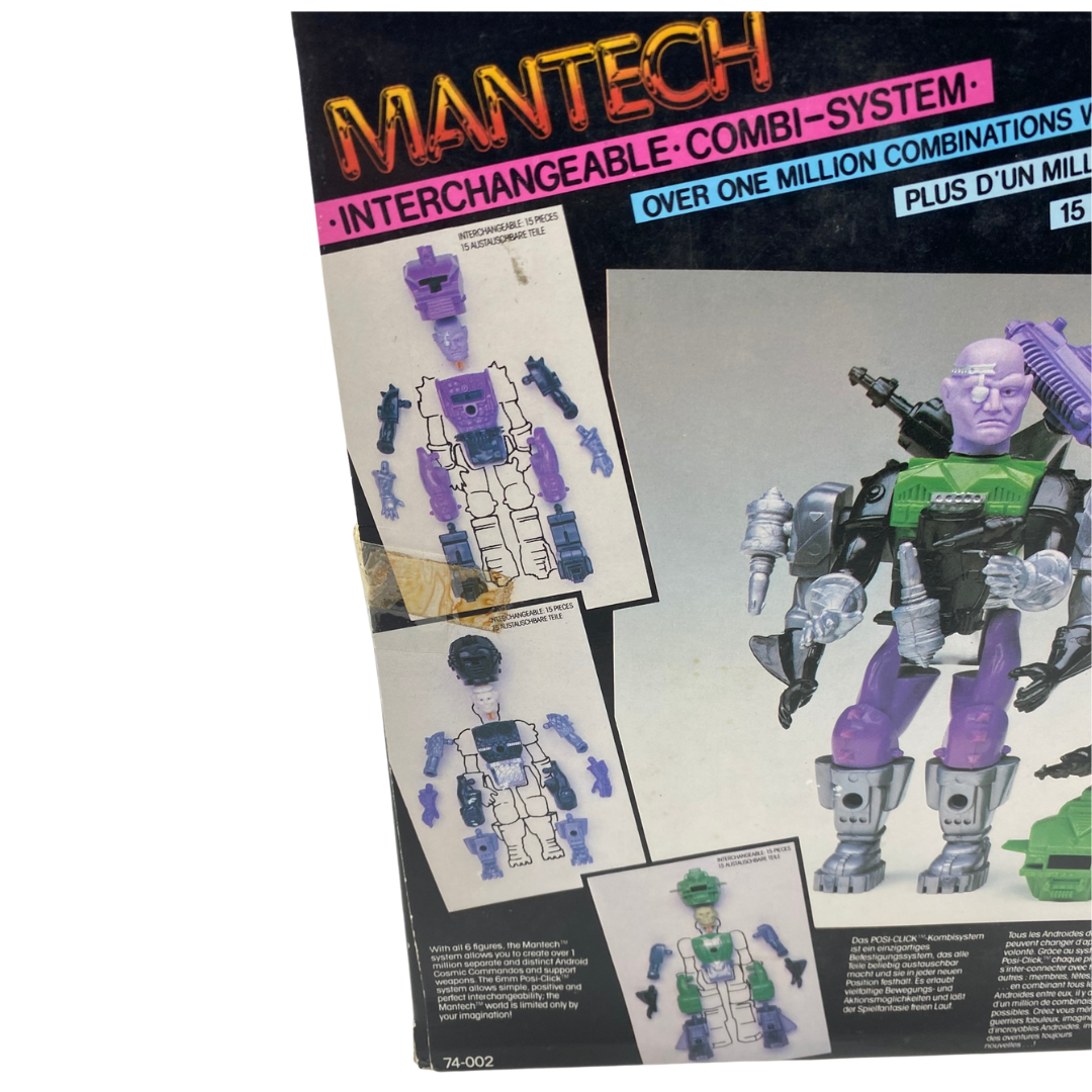 Vintage Remco 1984 Mantech Negatech complete, boxed & with insert 750