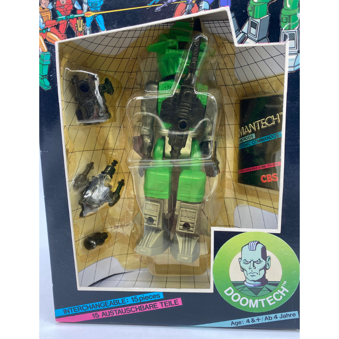 Vintage Remco Mantech Doomtech complete, boxed & with insert 305A
