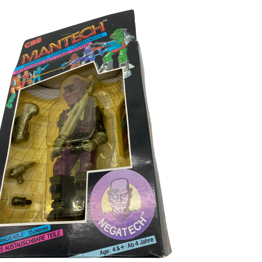 Vintage Remco 1984 Mantech Negatech complete, boxed & with insert 750