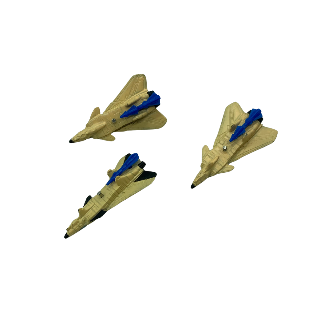 Mega Force Fighter Bombers with Jet Hanger by Kenner complete 45
