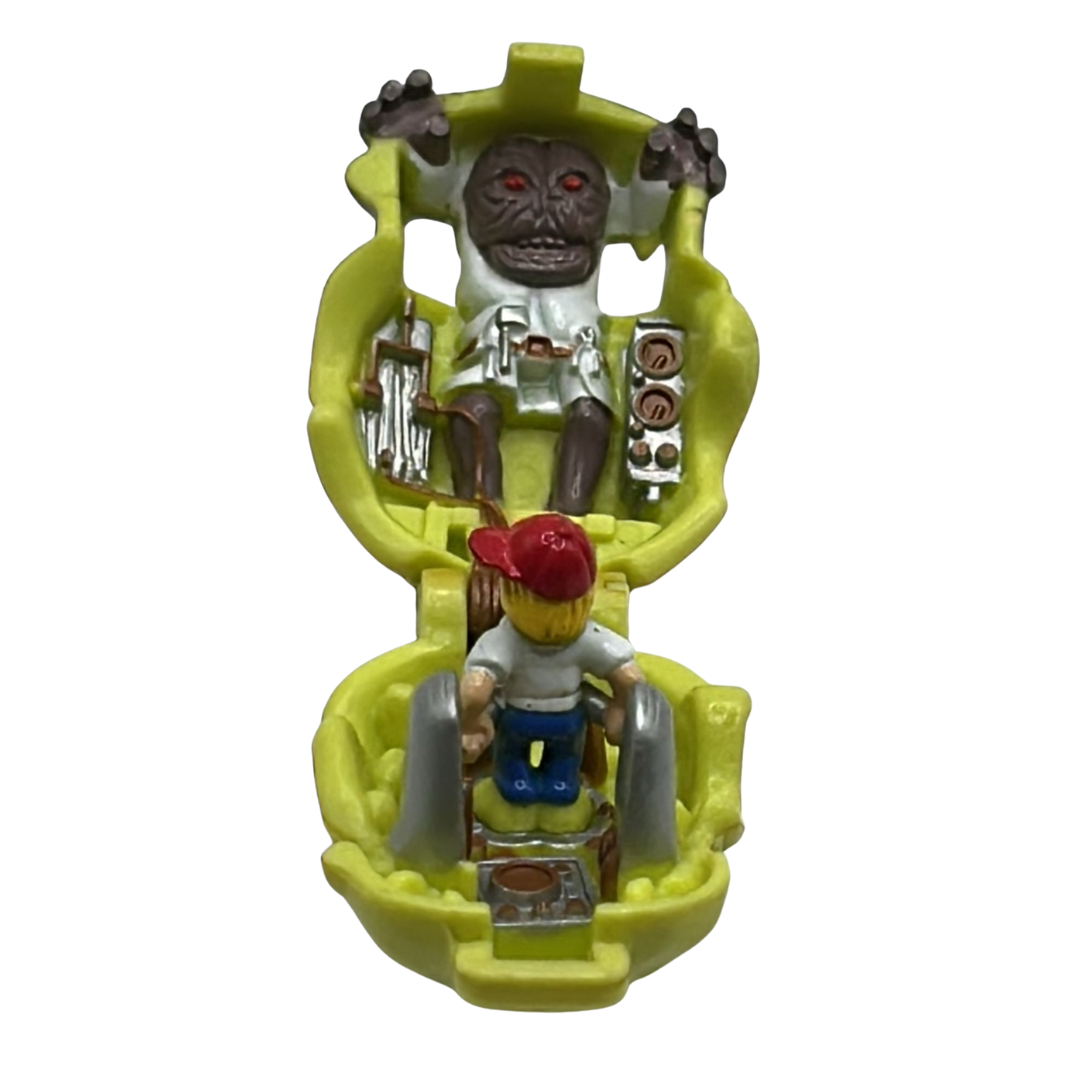 Mighty Max Brain Face / Lobotix complete set Shrunken Head 398