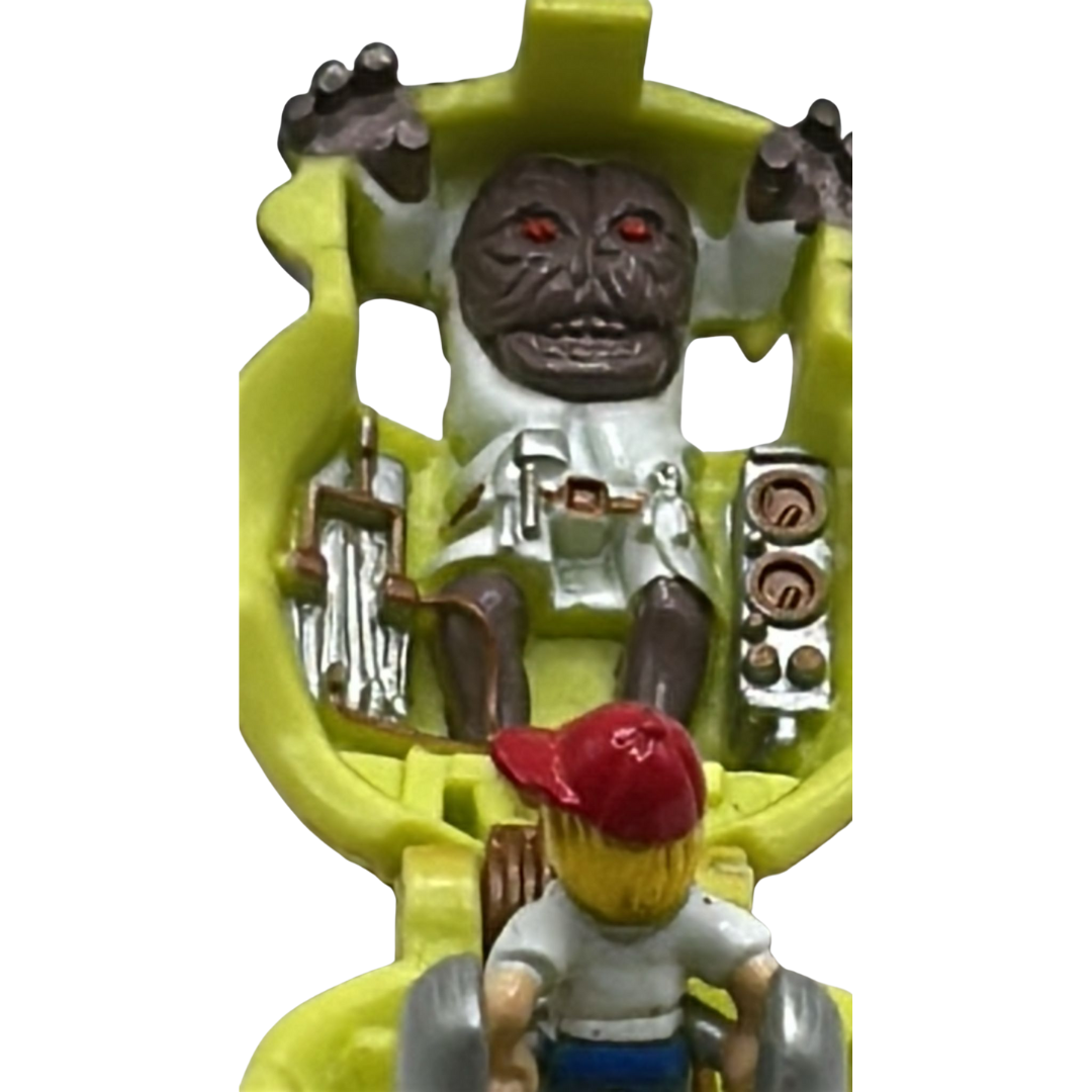 Mighty Max Brain Face / Lobotix complete set Shrunken Head 398