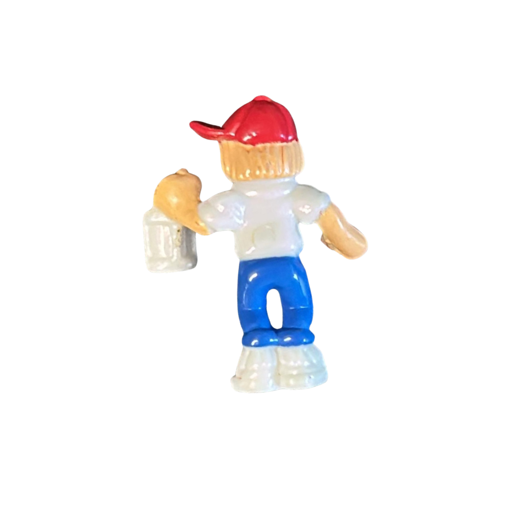 Mighty Max figure red cap and lantern good paint 493