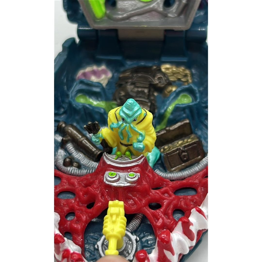 Mighty Max Jaws Of Death Maneater Doom Zone complete set vintage toy 55