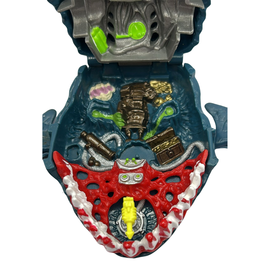 Mighty Max Jaws Of Death shark complete set 678