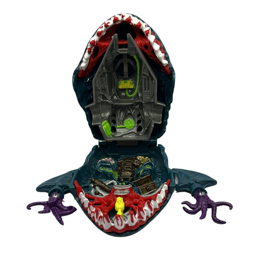 Mighty Max Jaws Of Death shark complete set 678