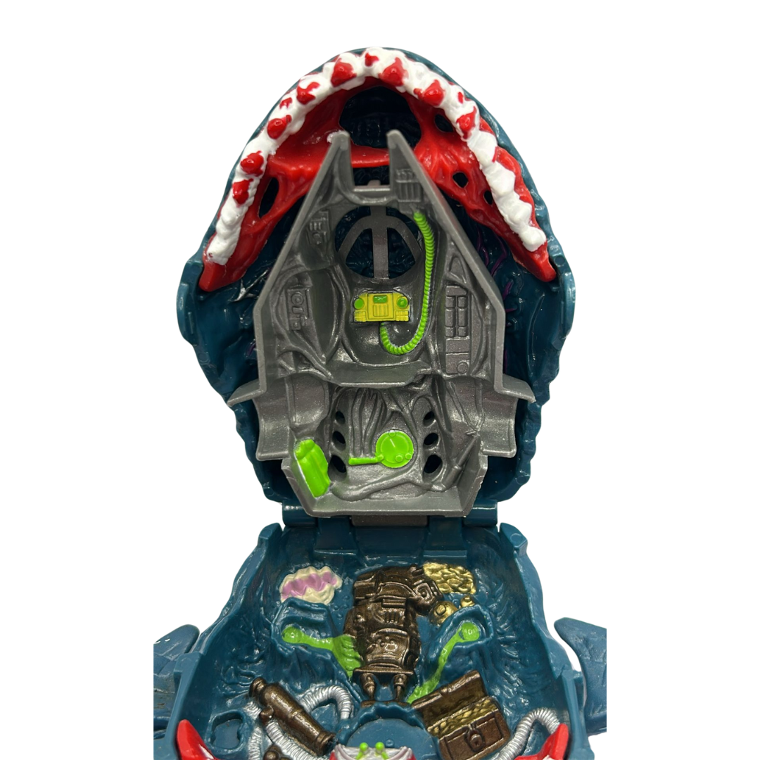 Mighty Max Jaws Of Death shark complete set 678