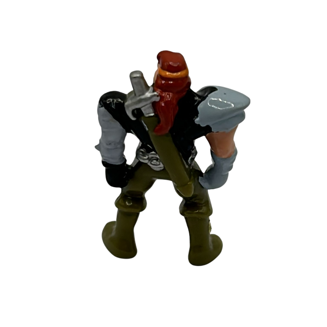 Mighty Max Norman figure sword in sheath on back 683