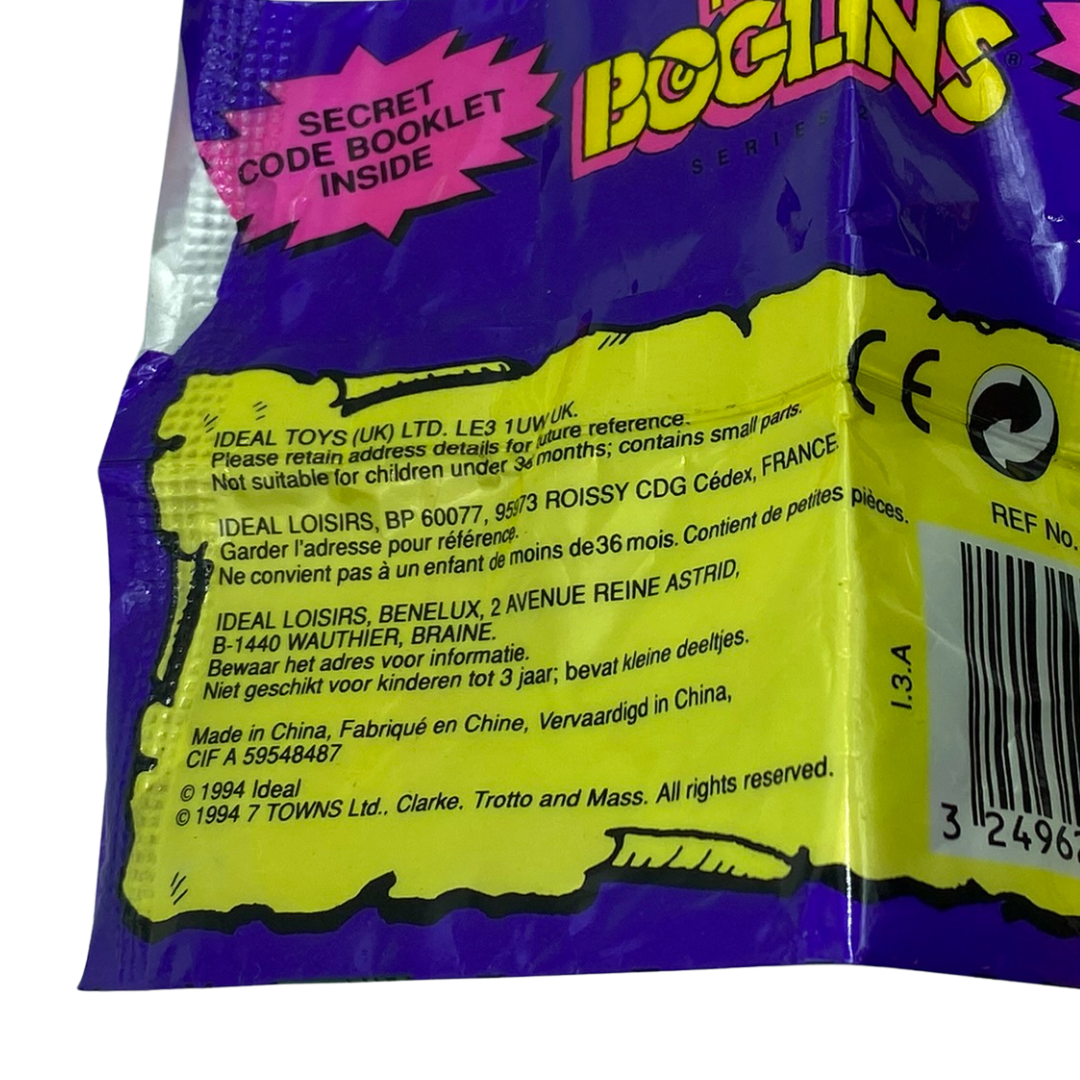 Boglins, Mini Boglins original wrapper from 1996 opened 356