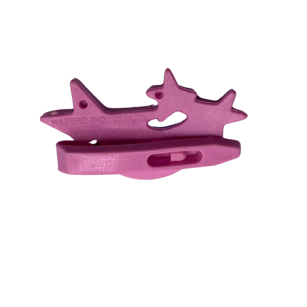 My Little Pony G1 Hasbro Jewellery set stars and rainbow clip 391