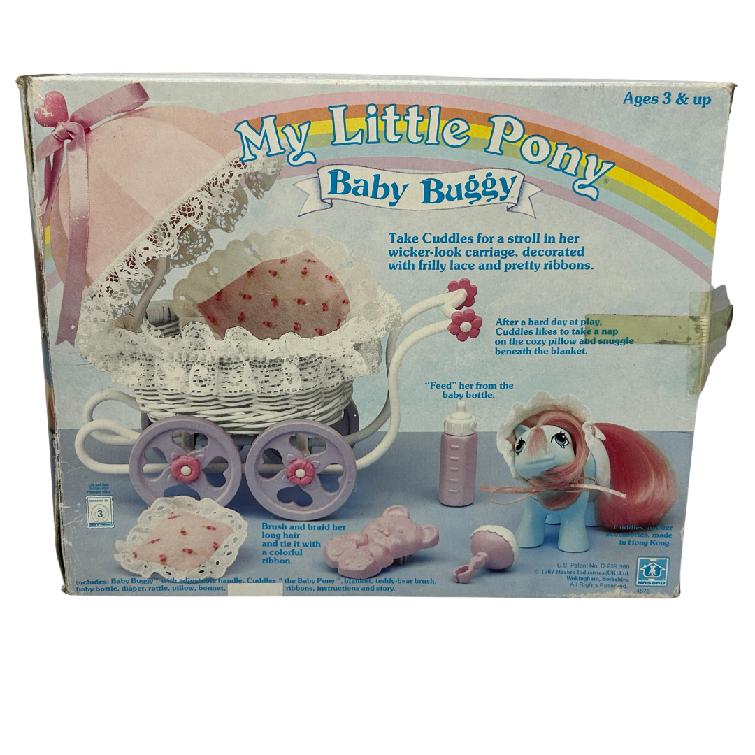 My Little Pony G1 Baby Buggy with box complete