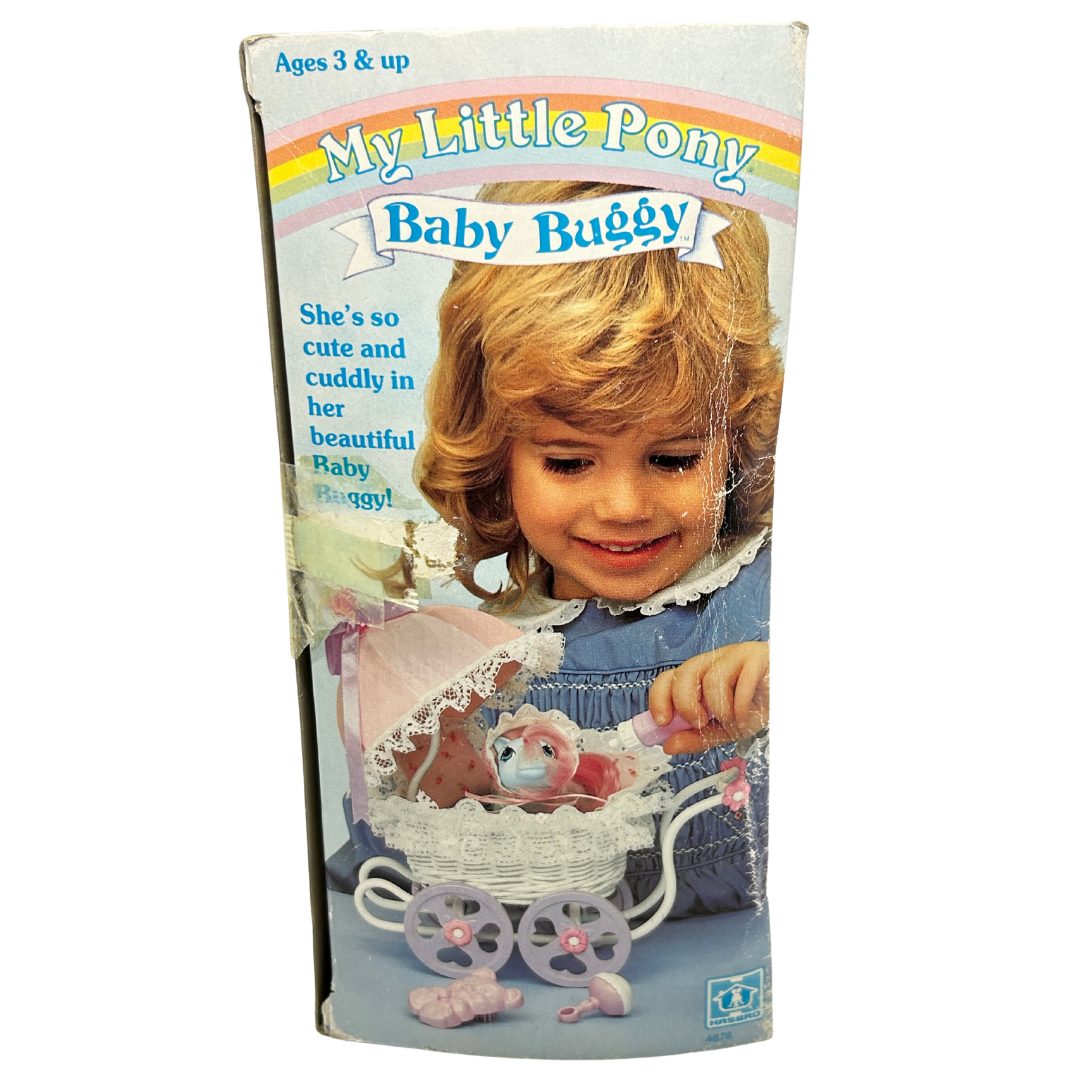 My Little Pony G1 Baby Buggy with box complete