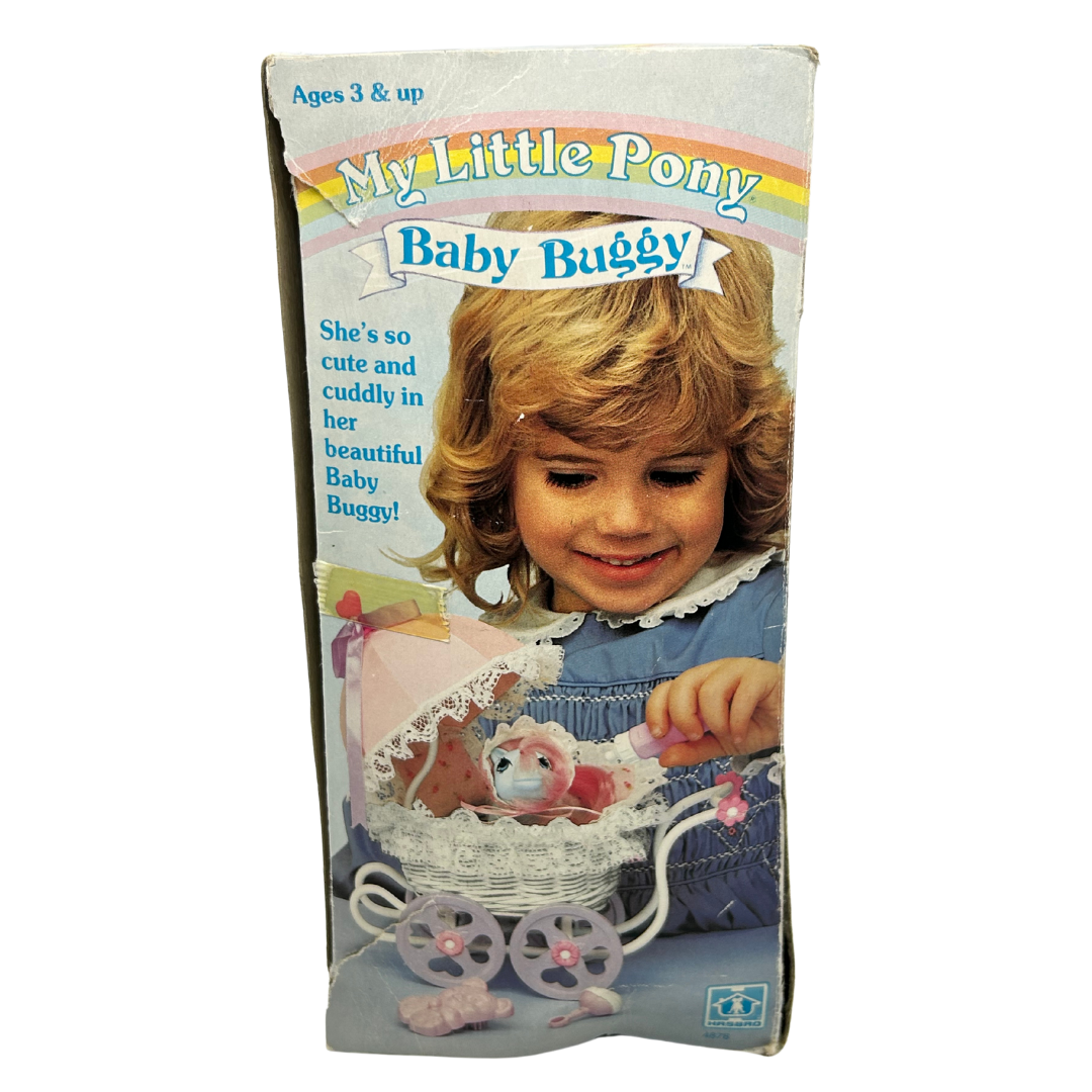 My Little Pony G1 Baby Buggy with box complete