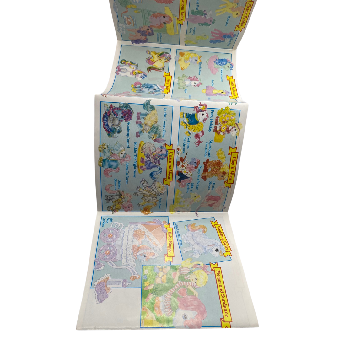 My Little Pony G1 original toy product leaflet 332