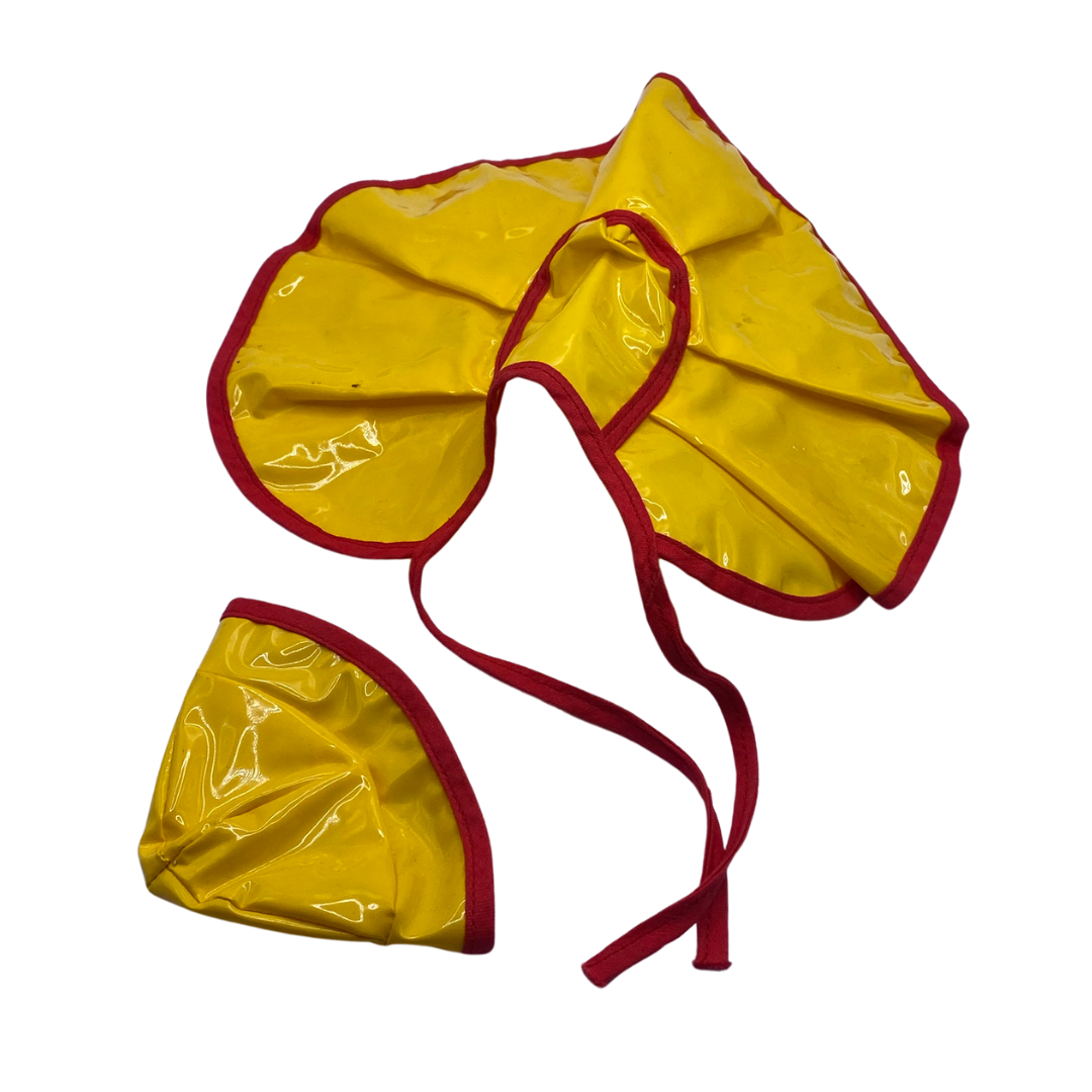G1 My Little Pony yellow rain coat and hat parts 392