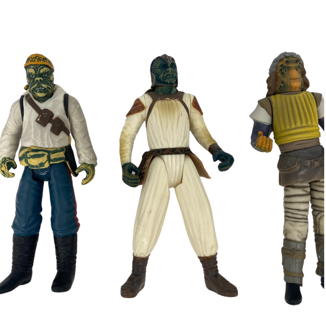 Star Wars POTF Jabbas Skiff Guards Barada, Nikto, Klaatu 749