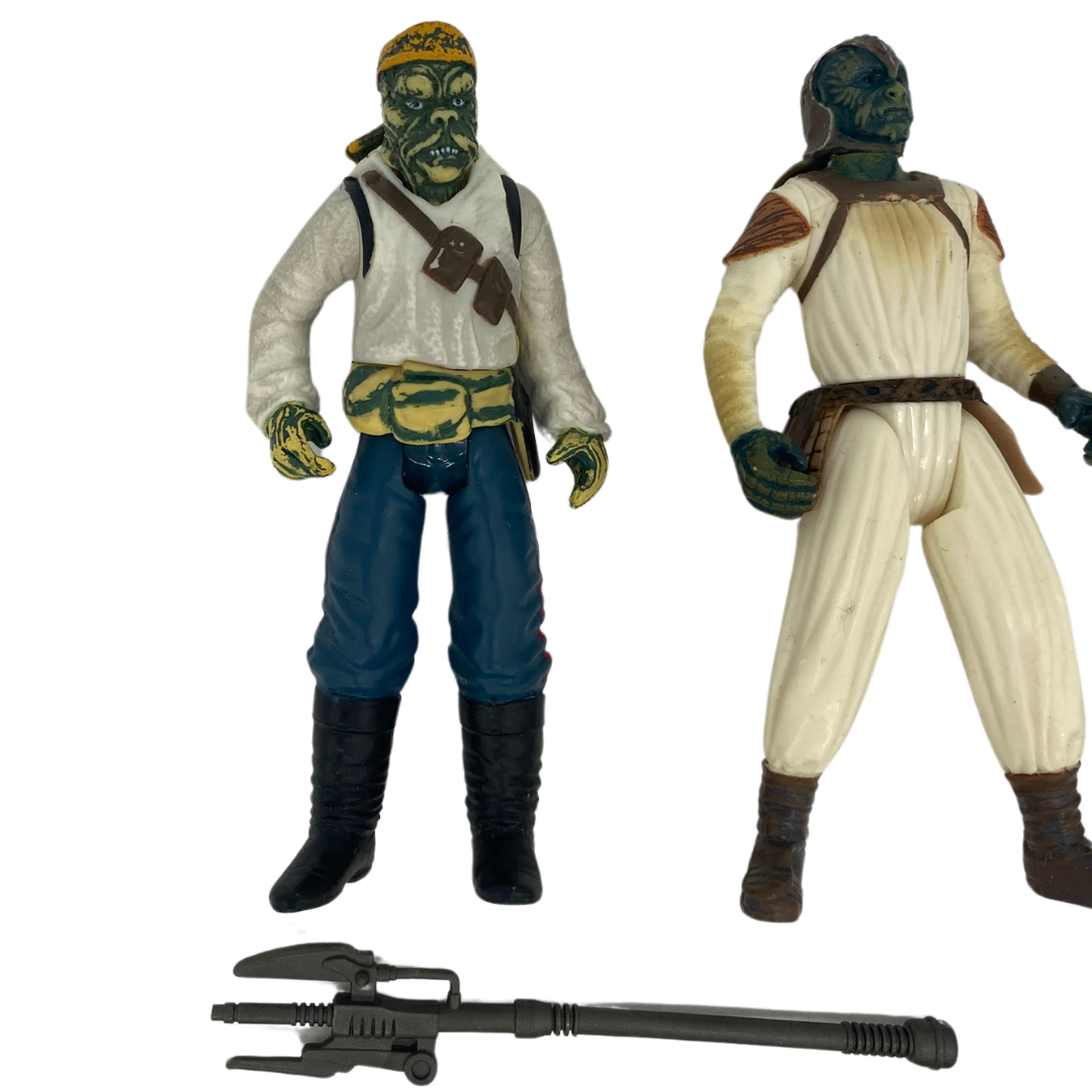 Star Wars POTF Jabbas Skiff Guards Barada, Nikto, Klaatu 749