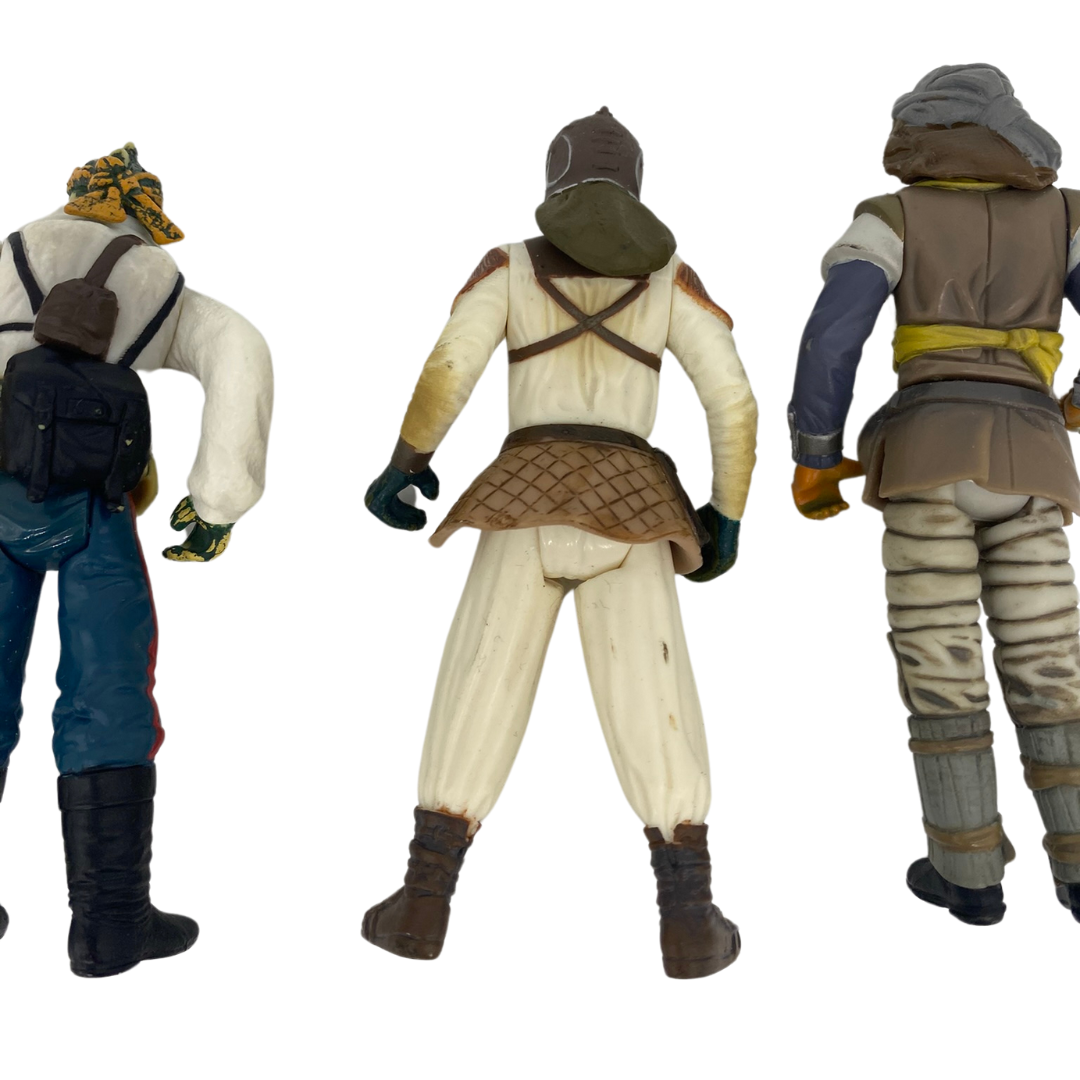 Star Wars POTF Jabbas Skiff Guards Barada, Nikto, Klaatu 749
