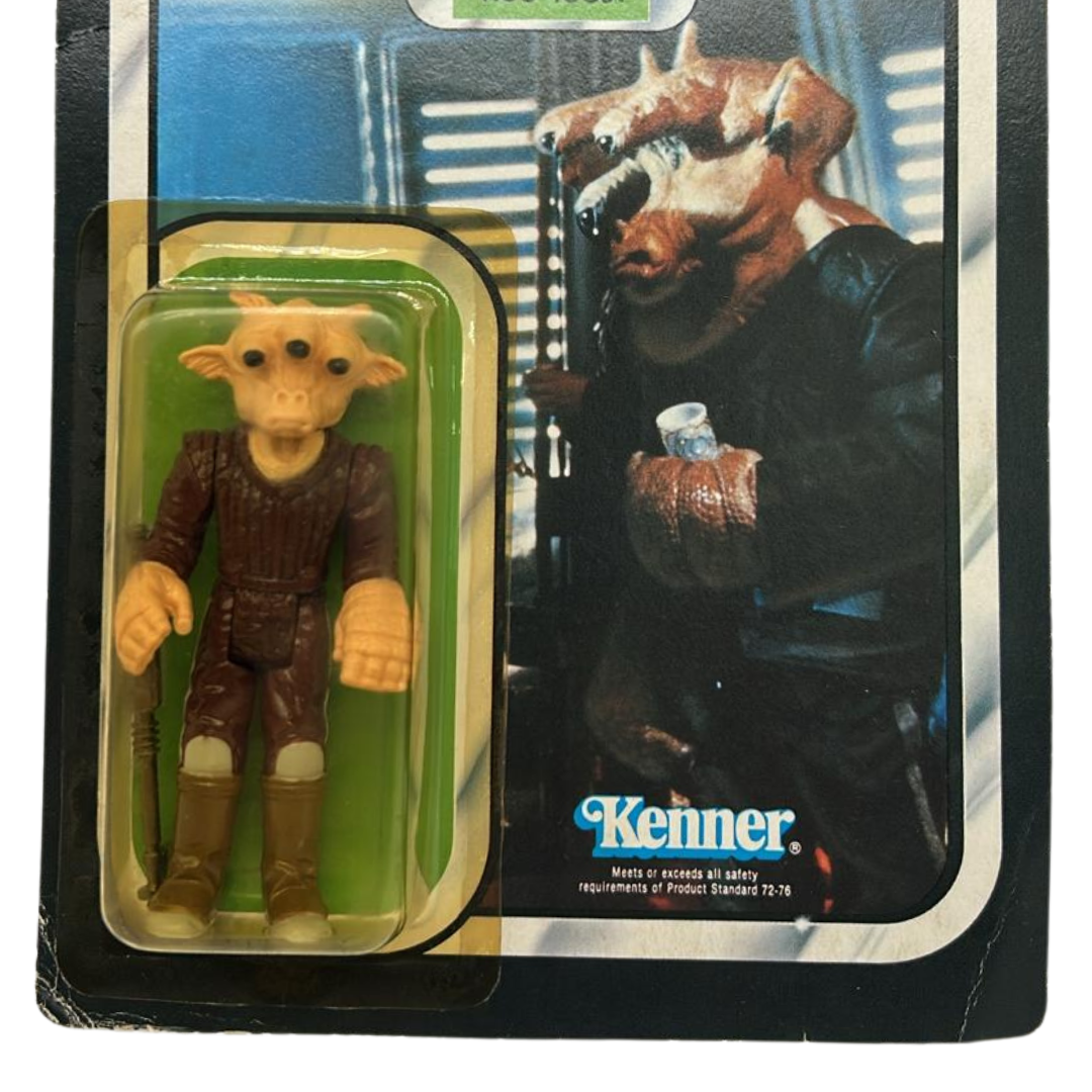 Vintage Star Wars Rees Yees MOC on Japanese card Tsukuda Original