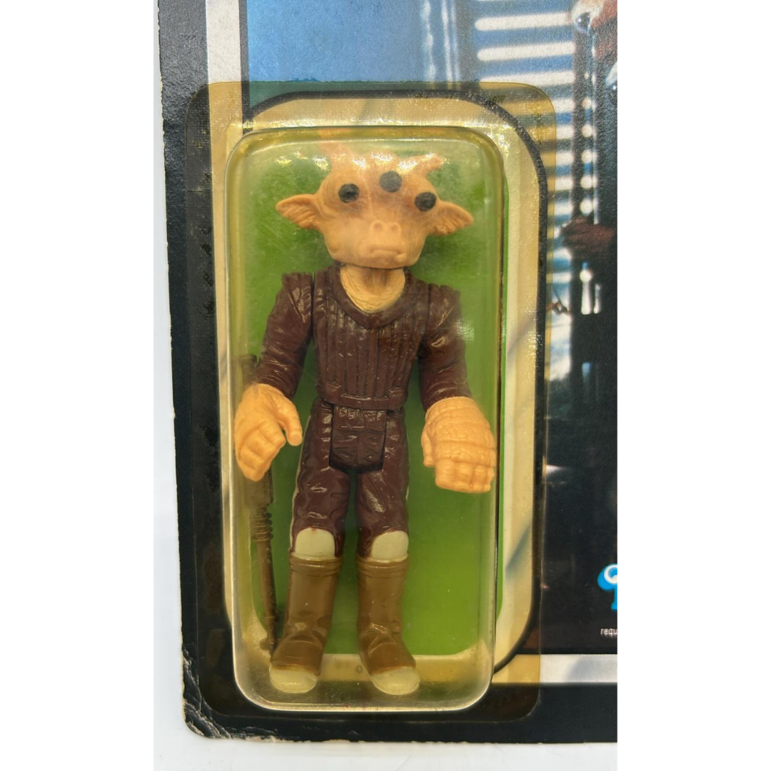 Vintage Star Wars Rees Yees MOC on Japanese card Tsukuda Original
