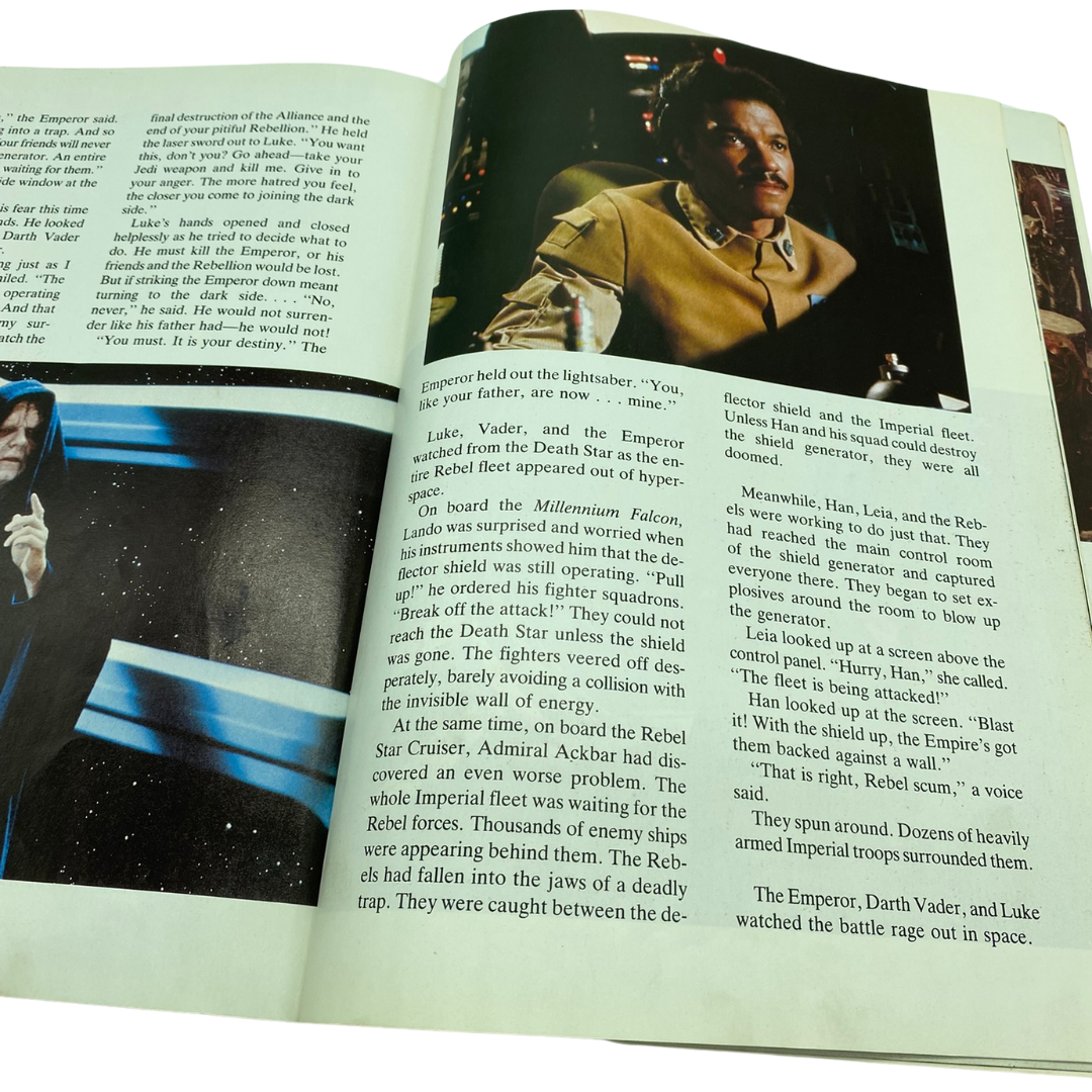 Star Wars Return of the Jedi The storybook based on the film