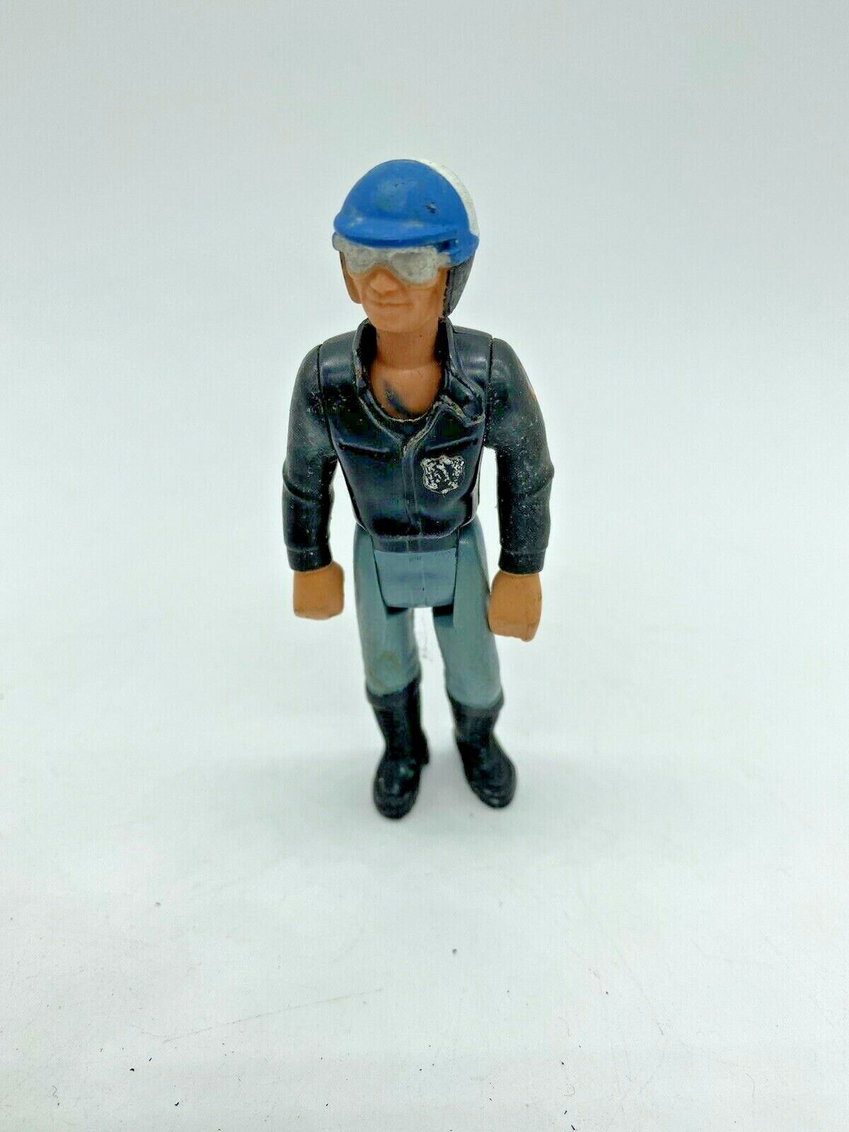 Fisher Price Adventure People Motorcyclist cop figure, biker