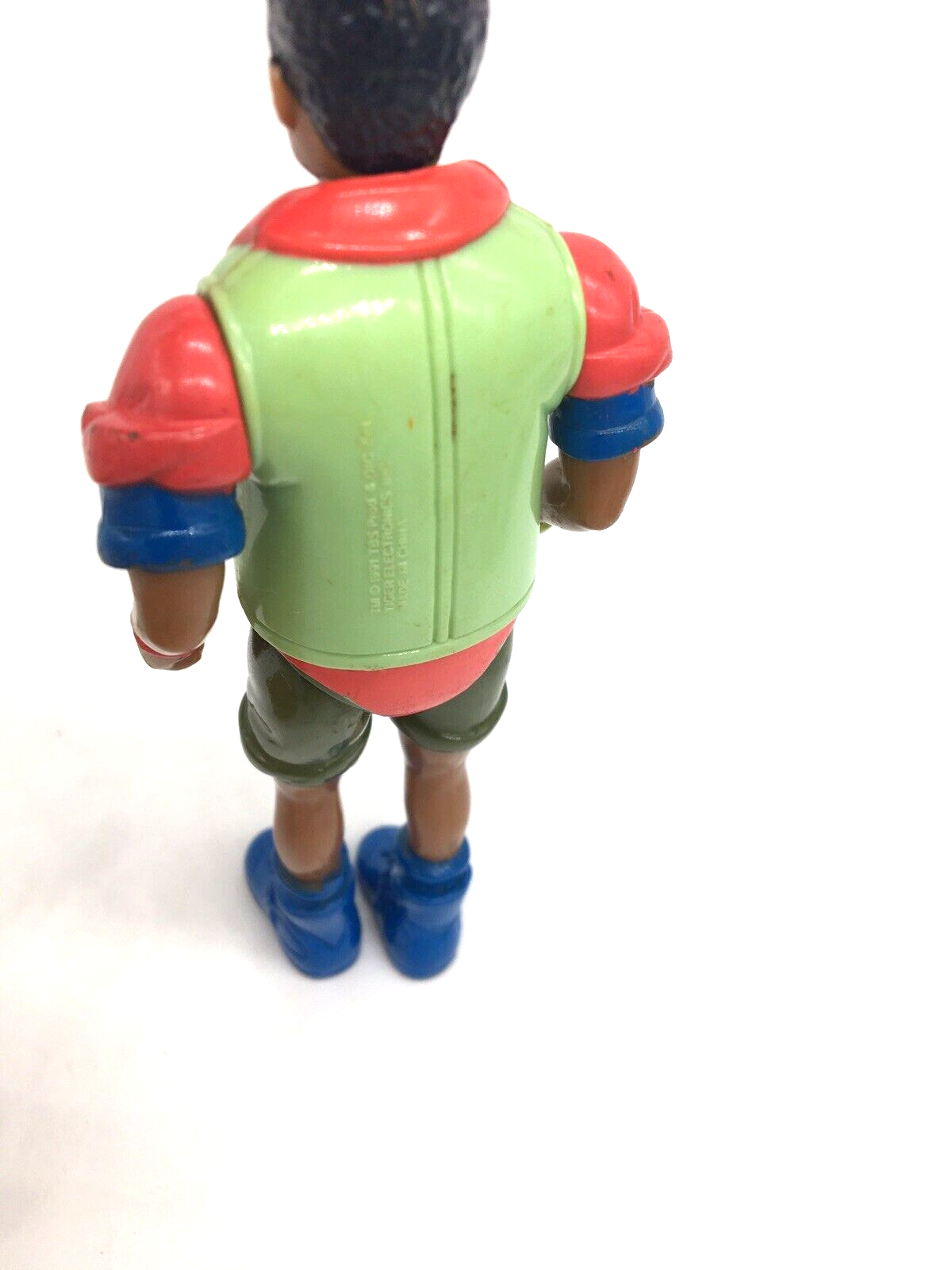 Captain Planet Kwame action figure and backpack
