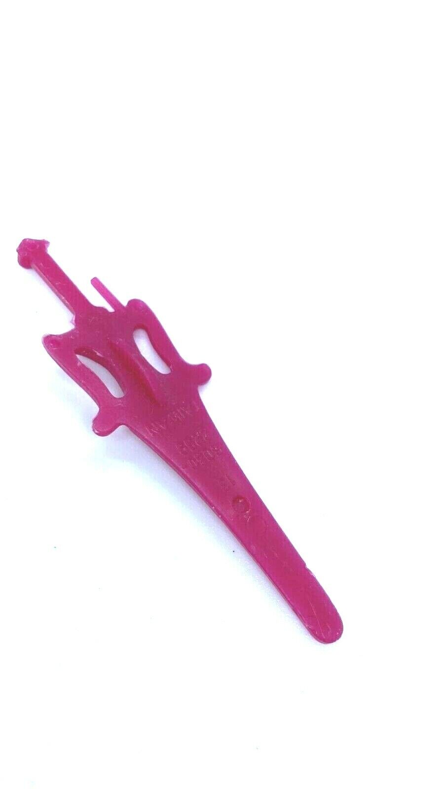He-Man Prince Adam sword, Taiwan, slight damage, Heman, MOTU