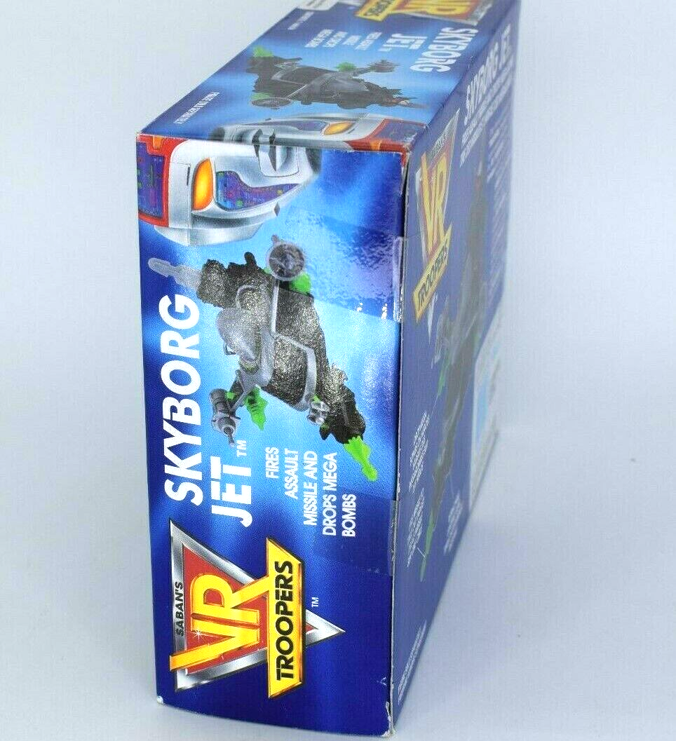 VR Troopers SKYBORG JET, 1990s, 1980s, MIB, BOXED, BOX