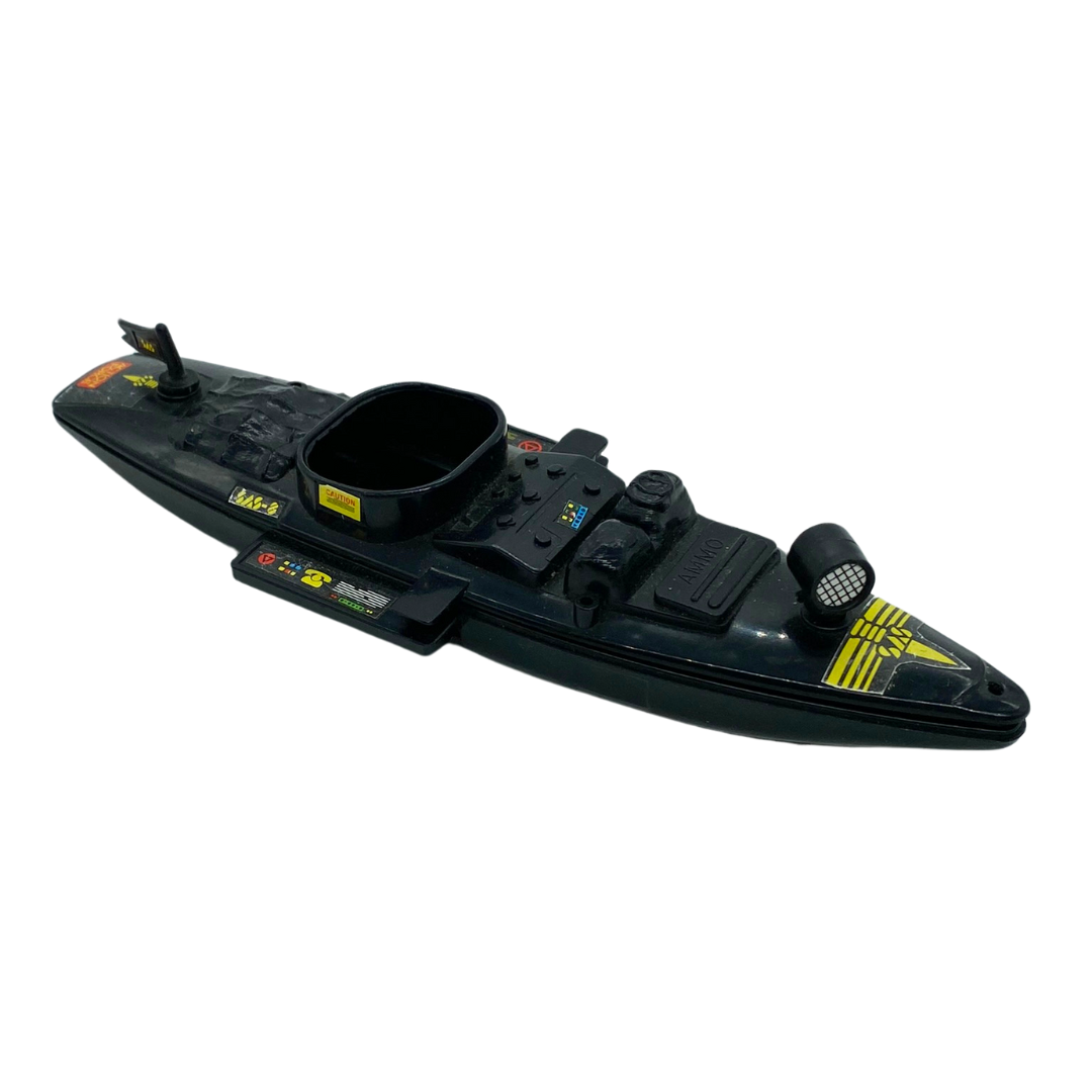 Palitoy Action Force Silent attack canoe with flag, light & 1 side part 864