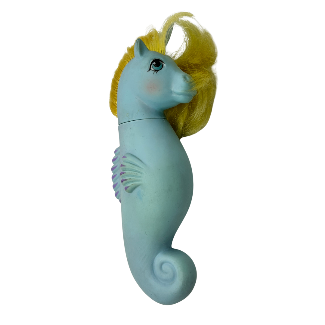 Vintage My Little Pony Sea Pony Surfdancer with box & inserts one side panel off