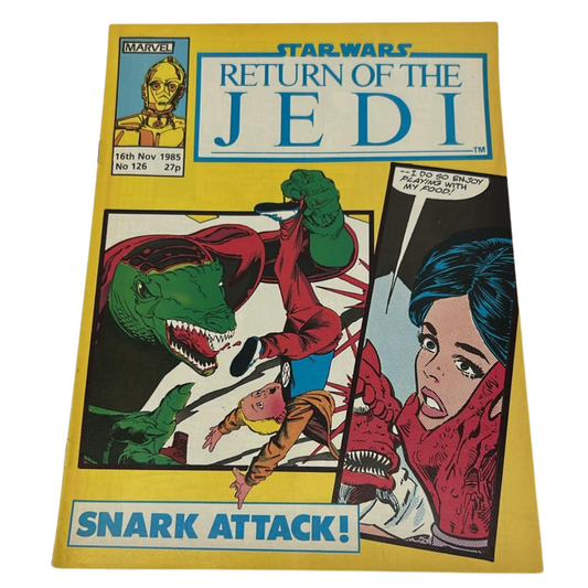 Star Wars Weekly comic Return Of The Jedi #126 16th Nov 1985 Snark Attack