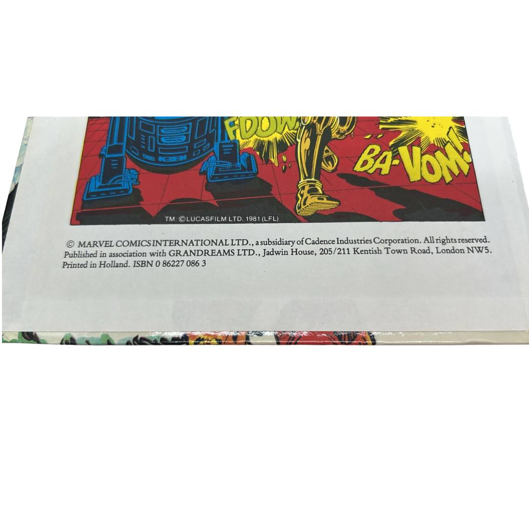 Star Wars annual hardback by Marvel comics 1981 752