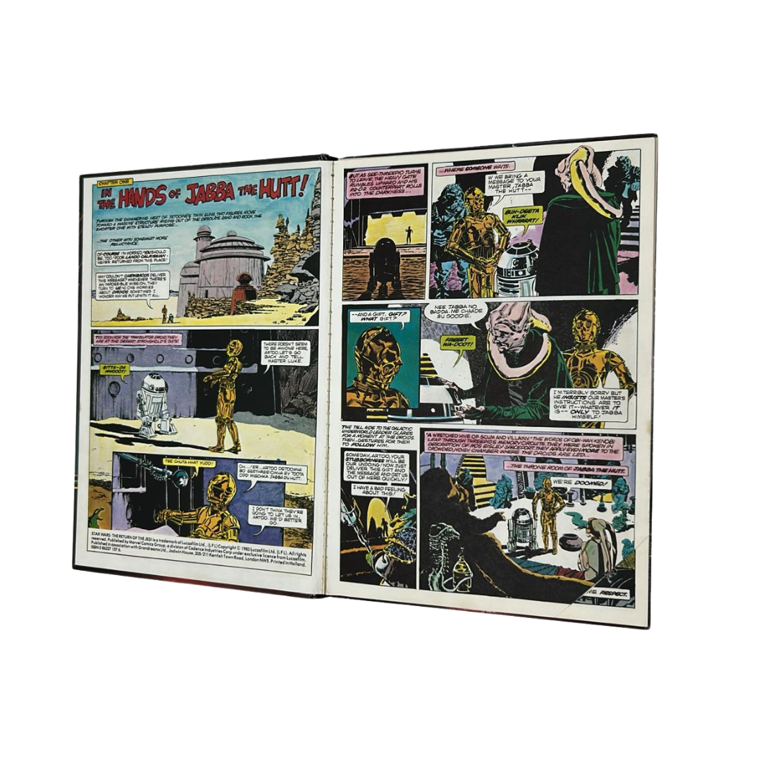 Star Wars Return Of The Jedi annual hardback by Marvel comics 1983 706
