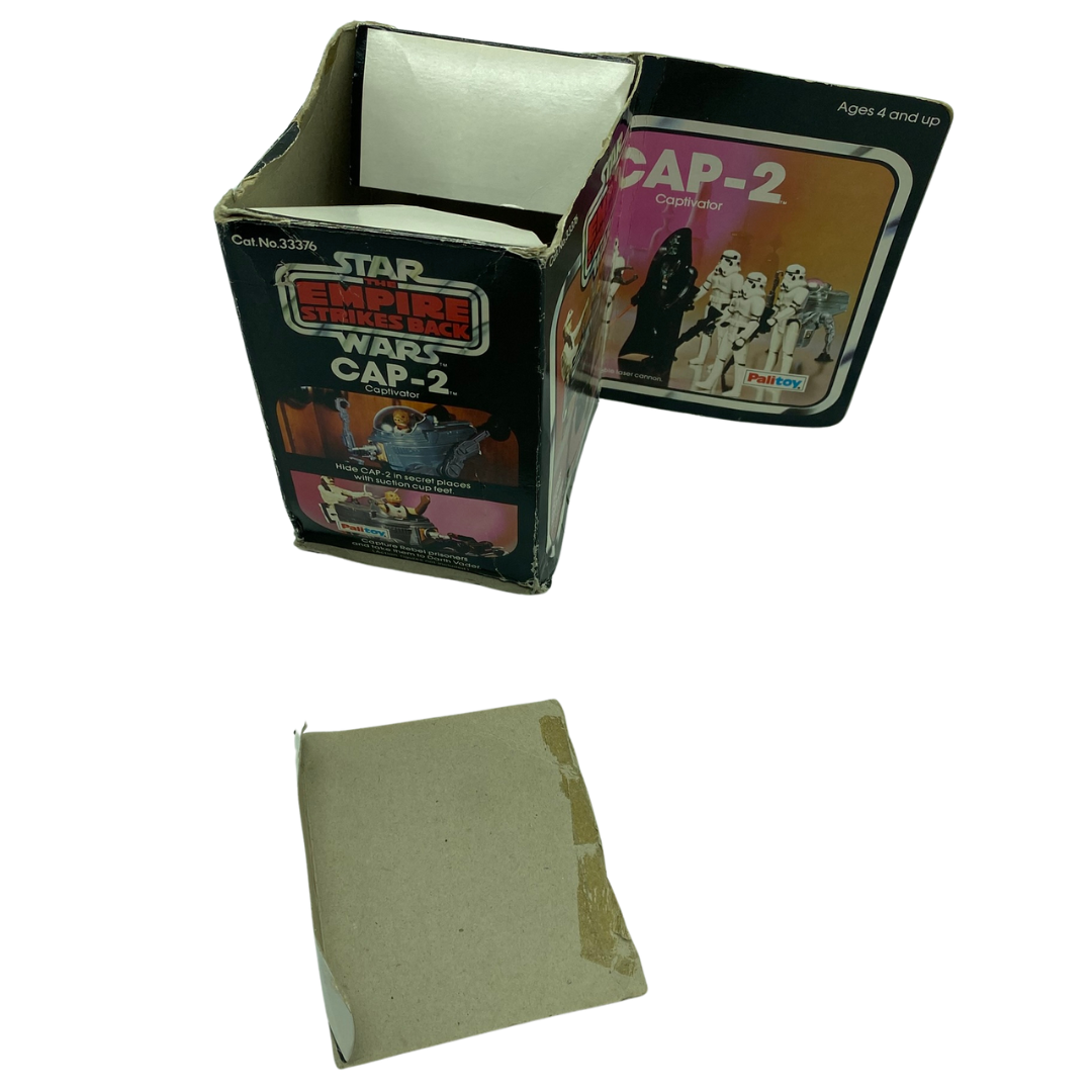 Vintage Star Wars CAP-2 Mini Rig Vehicle Complete Palitoy box (damaged)