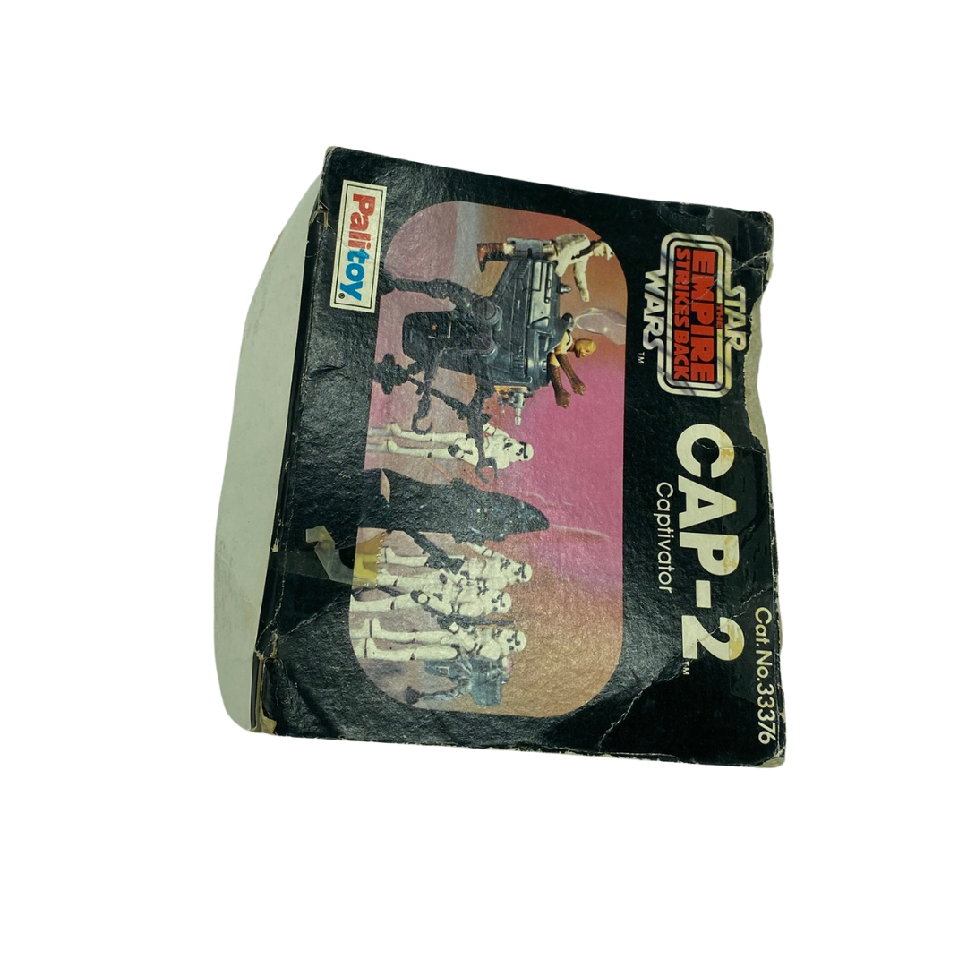 Vintage Star Wars CAP-2 Mini Rig Vehicle Complete Palitoy box (damaged)