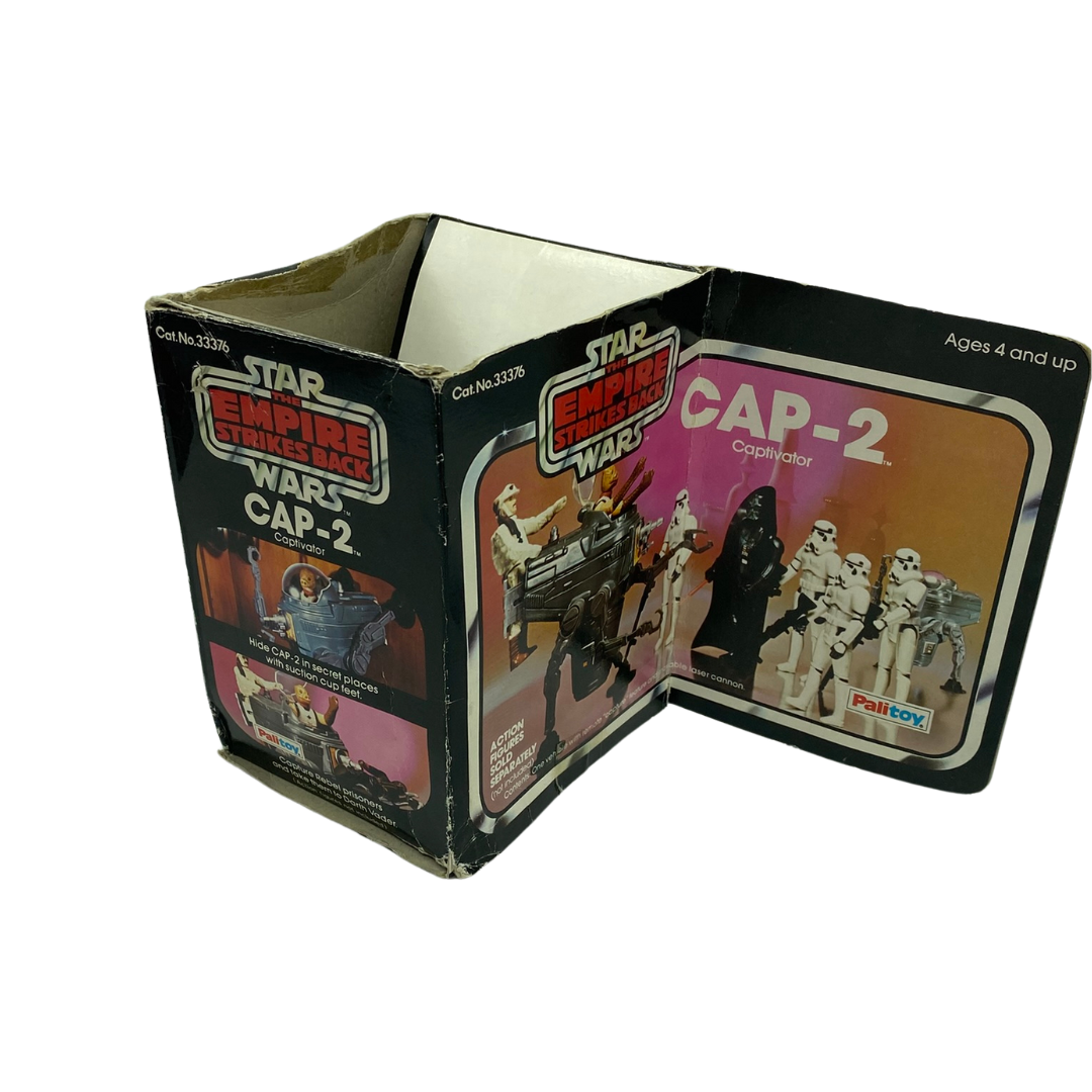 Vintage Star Wars CAP-2 Mini Rig Vehicle Complete Palitoy box (damaged)