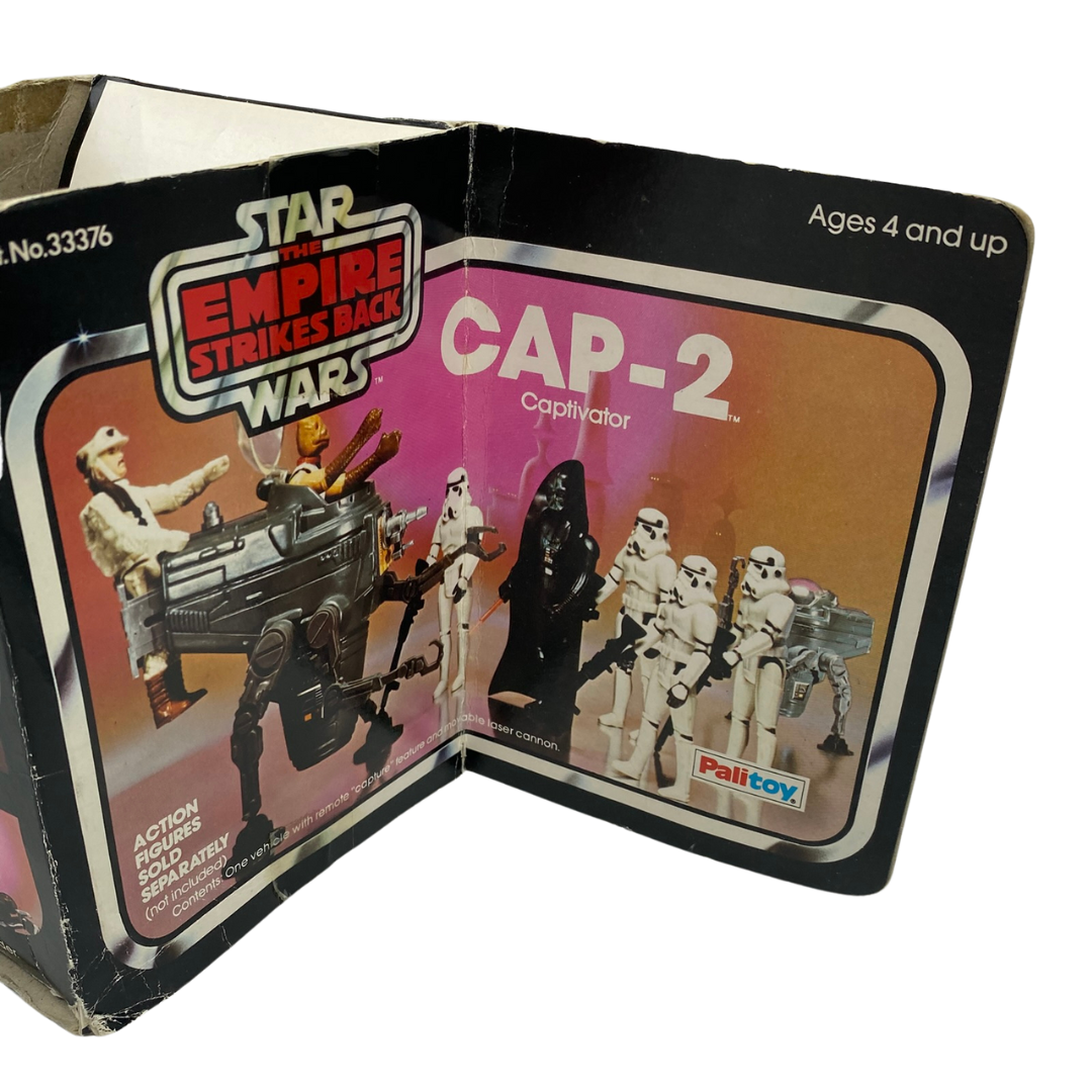 Vintage Star Wars CAP-2 Mini Rig Vehicle Complete Palitoy box (damaged)