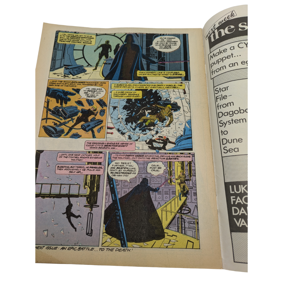 Star Wars Weekly #63 1st Septmeber 1984 Jedi On Location