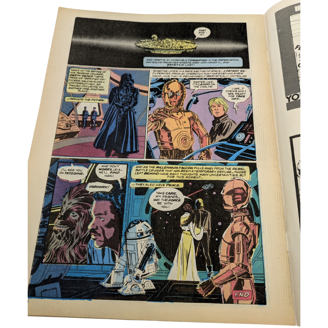 Star Wars Weekly #64 8th September 1984 Stranded on a hostile planet