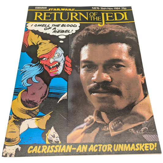 Return of the Jedi No 76 November 26th 1984 Star Wars Weekly UK Marvel Comic