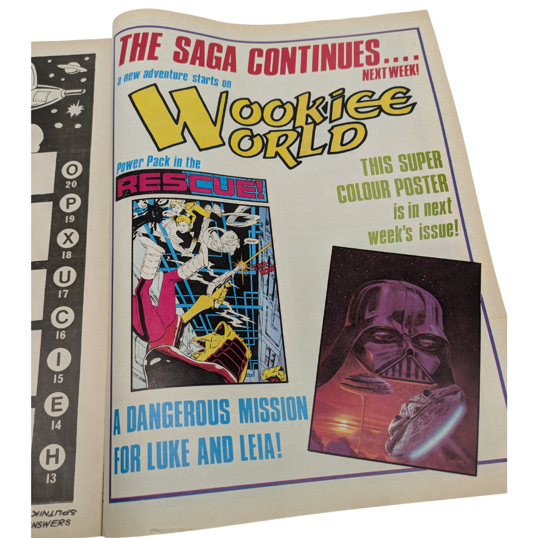 Return of the Jedi No 80 December 29th 1984 Star Wars Weekly UK Marvel Comic