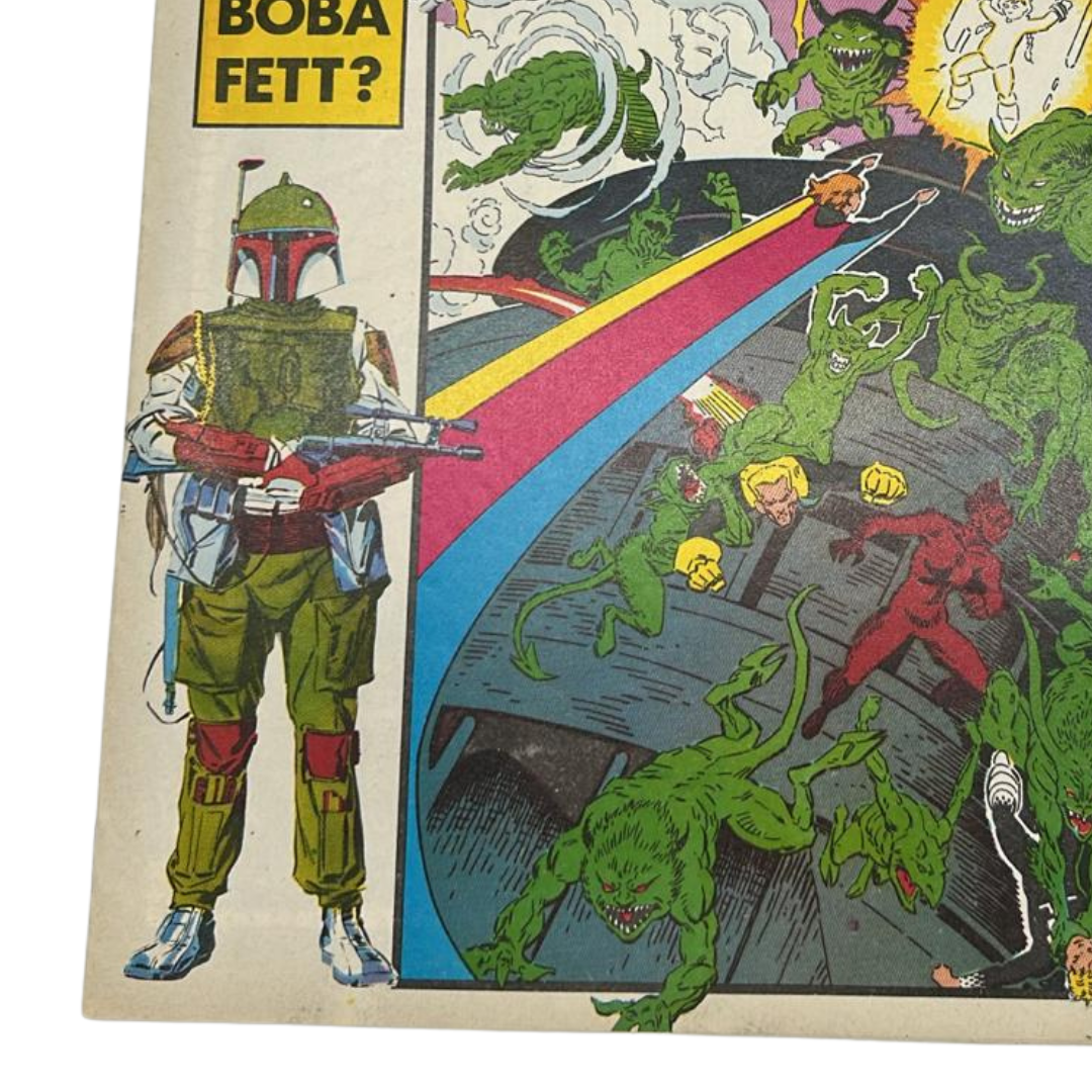 Return of the Jedi No 140 22nd February 1986 Star Wars Weekly Comic Boba Fett