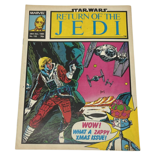 Star Wars Weekly comic Return Of The Jedi #132 28th Dec 1985