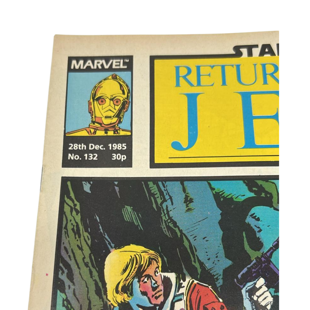 Star Wars Weekly comic Return Of The Jedi #132 28th Dec 1985