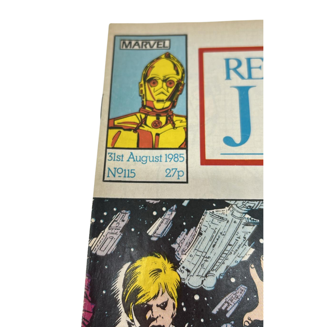 Star Wars Weekly comic Return Of The Jedi #115 31st Aug 1985