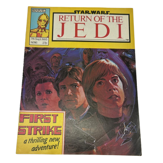 Star Wars Weekly comic Return Of The Jedi #116 7th Sep 1985