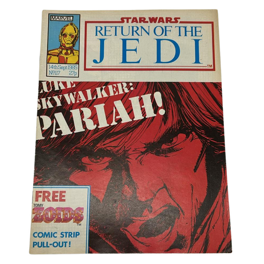 Star Wars Weekly comic Return Of The Jedi #117 14th Sep 1985