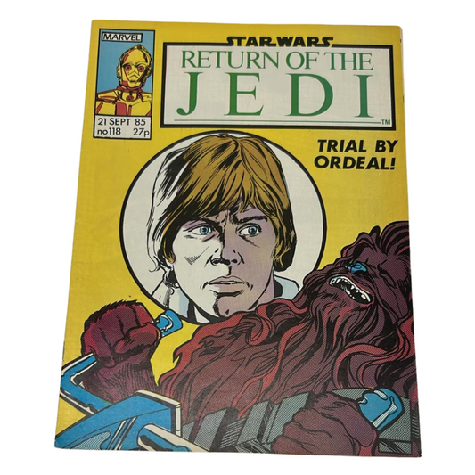 Star Wars Weekly comic Return Of The Jedi #118 21st Sep 1985